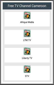 Free TV Channel Cameroon स्क्रीनशॉट 1