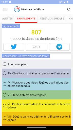 Détecteur de Séisme screenshot 4