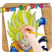 How to Draw DBZ Characters on 9Apps