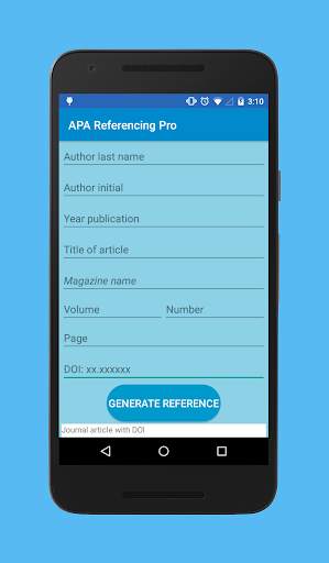 APA Referencing PRO screenshot 2