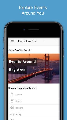 PlusOne Social screenshot 2