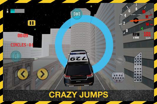 Police Car Driver Sim 3D screenshot 2