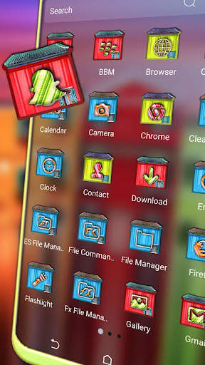 Colorful House Launcher Theme screenshot 2