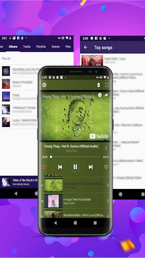 Glow Music - easy music player screenshot 5