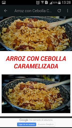 Recetas para preparar Arroz скриншот 4
