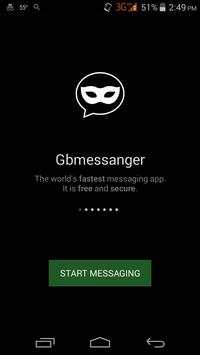 Gb messenger screenshot 1
