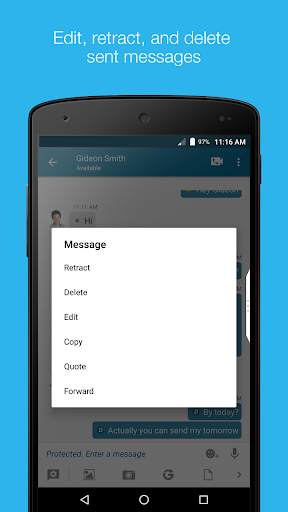 BBM Enterprise screenshot 2