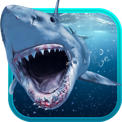Shark Attack Animated Keyboard   Live Wallpaper icon