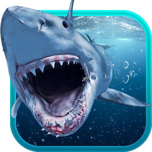Shark Attack Animated Keyboard   Live Wallpaper 3.63