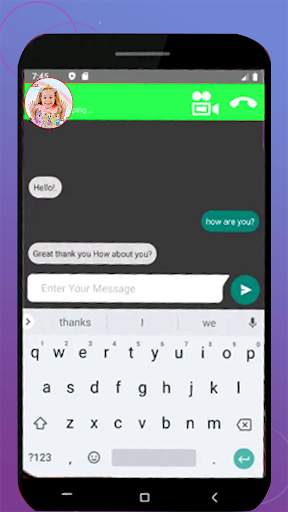 Fake Video Call Diana Funny Roma - Vlad Niki Free screenshot 3