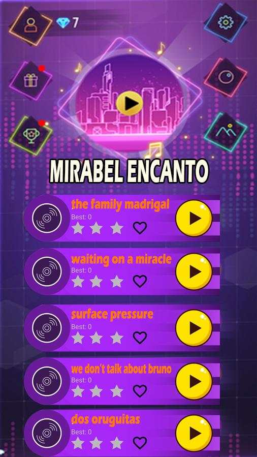 Mirabel Piano Tiles screenshot 1