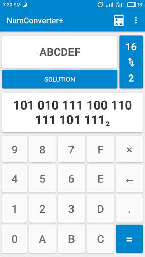 Numeral Systems: Calculator   Converter screenshot 1
