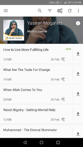 Yasmin Mogahed Audio Lectures screenshot 2