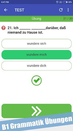 Learn German B1 Grammar Free 2 تصوير الشاشة
