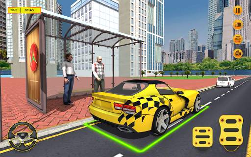 New Taxi Simulator 2021 - Taxi Driving Game screenshot 6