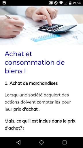 Cours de Comptabilité Avancée screenshot 3