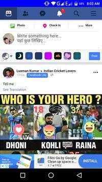 Instagram Twitter Facebook - 3 in One App Lite screenshot 1