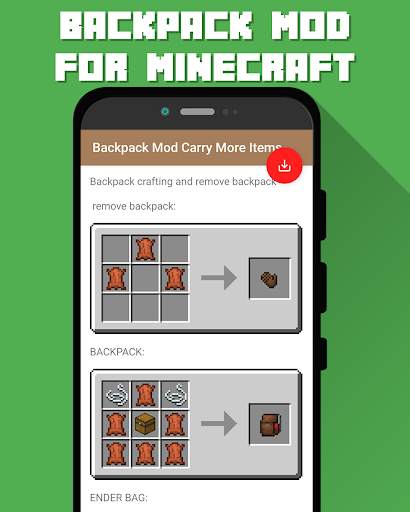 Backpack Mod screenshot 5