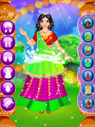 Radha Krishna Makeup Girl Game screenshot 3