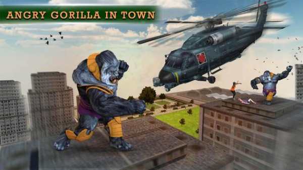 City Smasher Angry Gorilla Simulator: Rampage Game screenshot 5