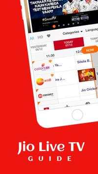Guide For Jio Live Tv : Free Tv Channels And Movie screenshot 1