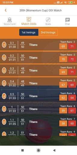 CricColor - Live Line & Live Cricket Score screenshot 6