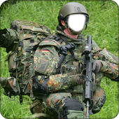 Army Photo Suit أيقونة