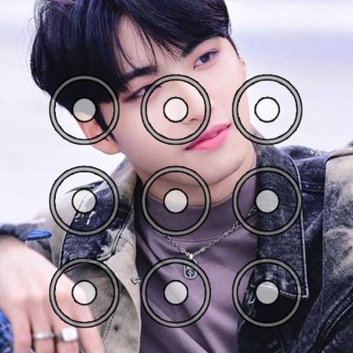 Seonghwa Ateez Pattern Lock Screen 1.0