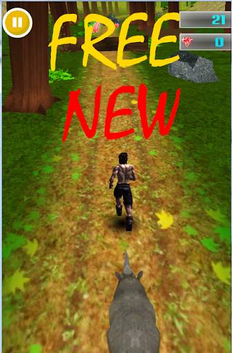 3D SUBWAY MOWGLI RUN FREE screenshot 2