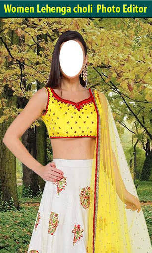Women Lehenga Choli Photo Editor screenshot 5