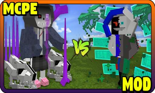 Dust Sans Undertale MCPE - Minecraft Mod screenshot 2
