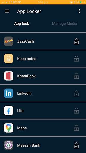 App Locker - Lock apps pin, pattern screenshot 7