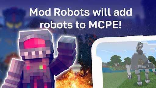 Mod Robot for MCPE screenshot 1