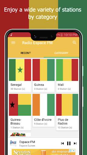 Radio Espace FM Guinee: Guinean Music screenshot 3