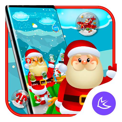 Merry Christmas APUS Launcher theme 81.0.1001