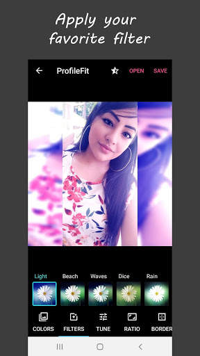 ProfileFit - Photo Editor (Crop, Filters & More!) screenshot 7