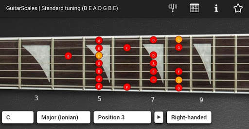GuitarScales (7 strings) 2 تصوير الشاشة