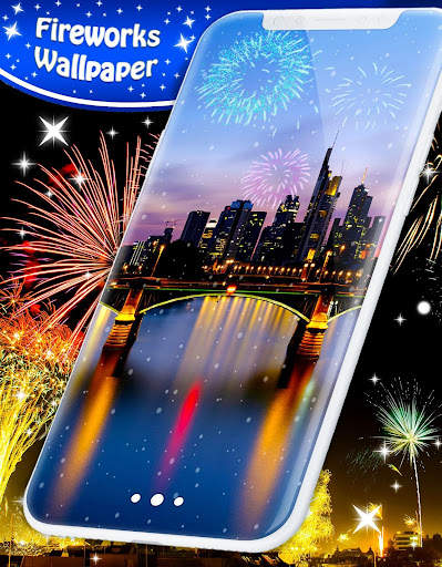 🎆 Fireworks Live Wallpaper ❤️ 2021 New Years Eve screenshot 3