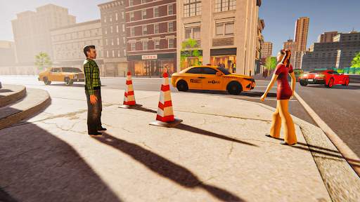 Taxi Driving 3D - Taxi Games screenshot 4