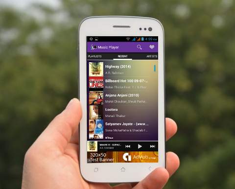 Music Player स्क्रीनशॉट 2