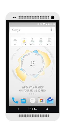 Weather Circle Live Wallpaper screenshot 1