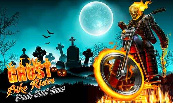Ghost Bike Rider - Death Stunt Game screenshot 4
