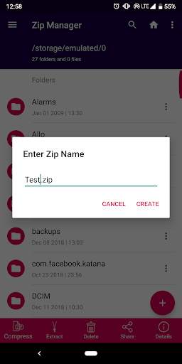 Zip File Reader - Zip & Unzip Files Manager screenshot 5