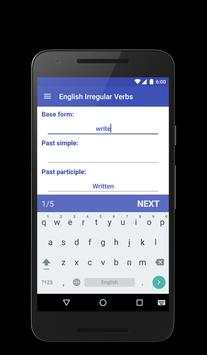 English Irregular Verbs screenshot 6