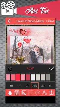 Love HD Video Maker screenshot 5