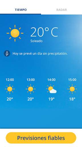 Tiempo.es: Radar de Clima screenshot 3