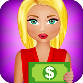 supermarket manager cashier icon