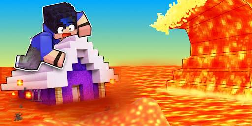 Tsunami Lava Mod for Minecraft screenshot 1
