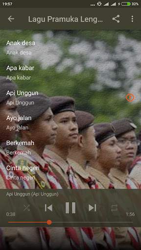 Lagu Pramuka Lengkap Offline screenshot 3