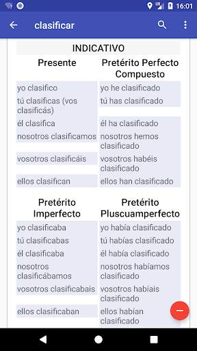 Verbos Español screenshot 4